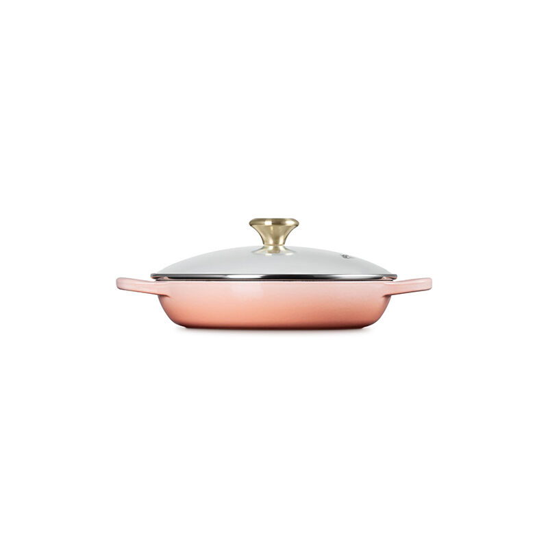 Enameled Cast Iron Signature Round Braiser with Glass Lid - Image 3