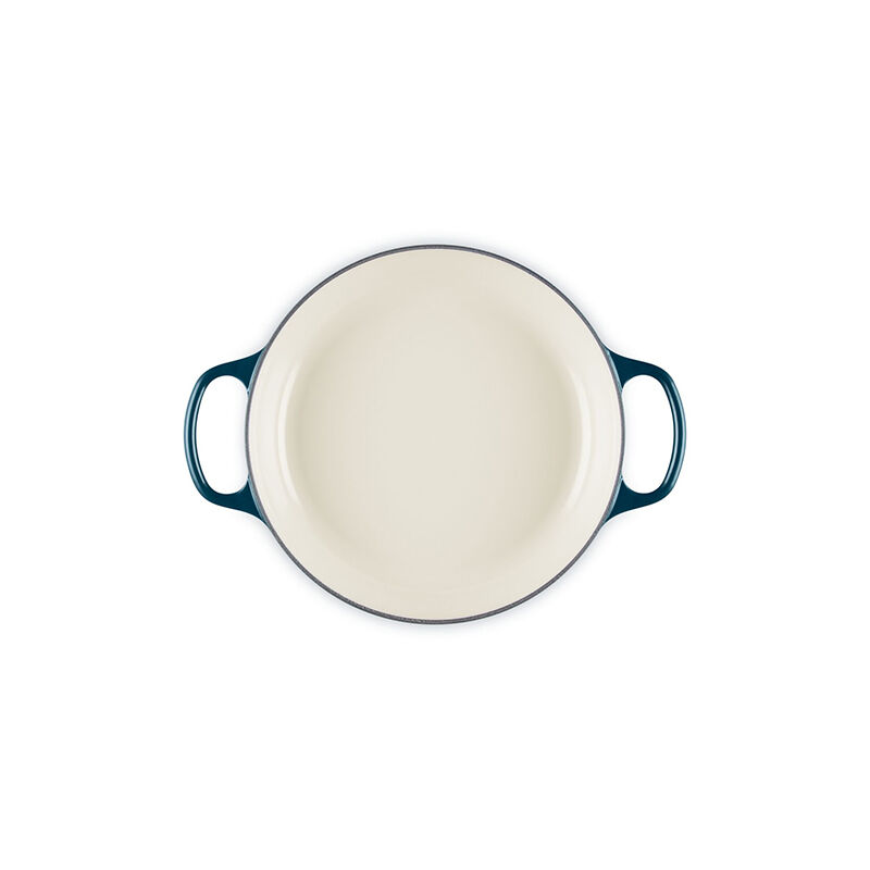 Enameled Cast Iron Signature Round Braiser with Glass Lid - Image 4