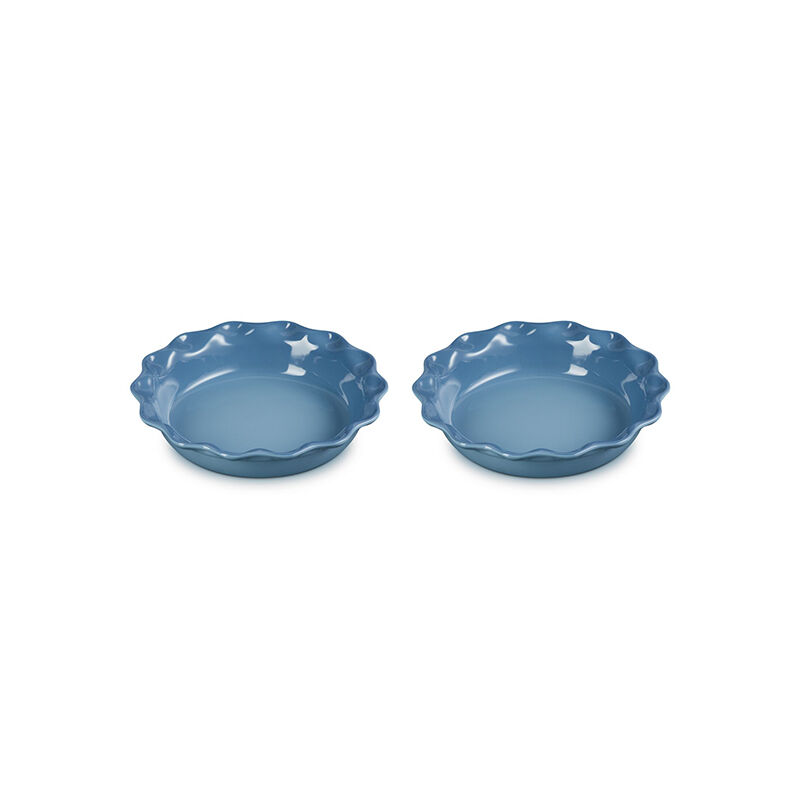 Heritage Fluted Pie Dish 2-Piece Set