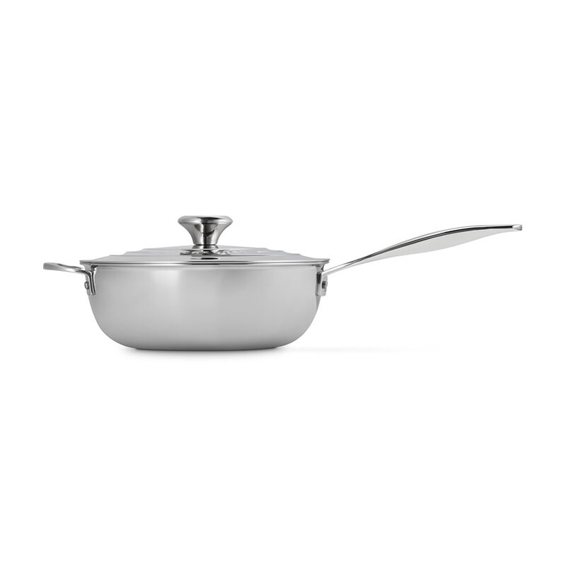 Signature Stainless Steel Non-stick Saucier Pan - Image 8