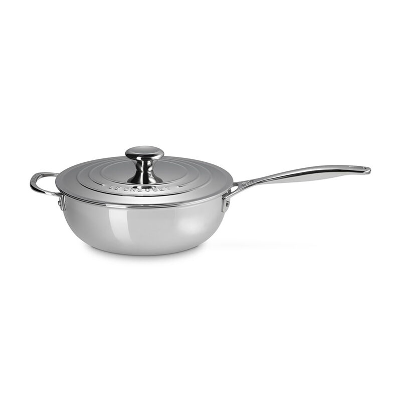 Signature Stainless Steel Non-stick Saucier Pan - Image 4
