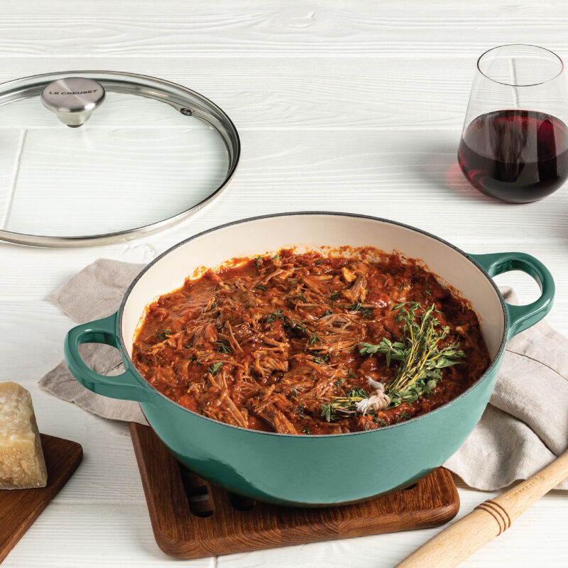 Traditional Soup Pot with Glass Lid - Image 2