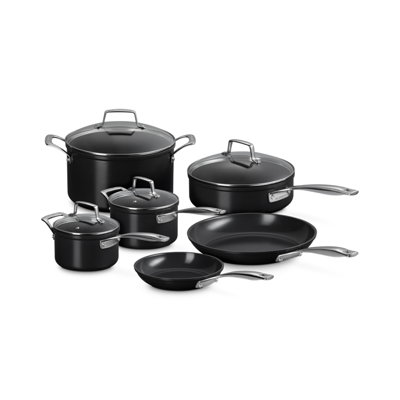 Essential Non-stick Ceramic 10-Piece Cookware Set