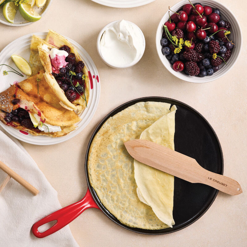 Traditional Round Crepe Pan - Image 3