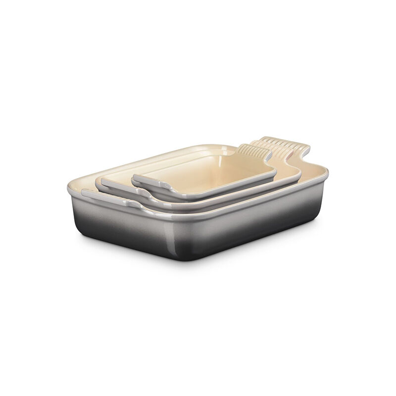 Heritage 3-Piece Rectangular Baking Dish Set - Image 2
