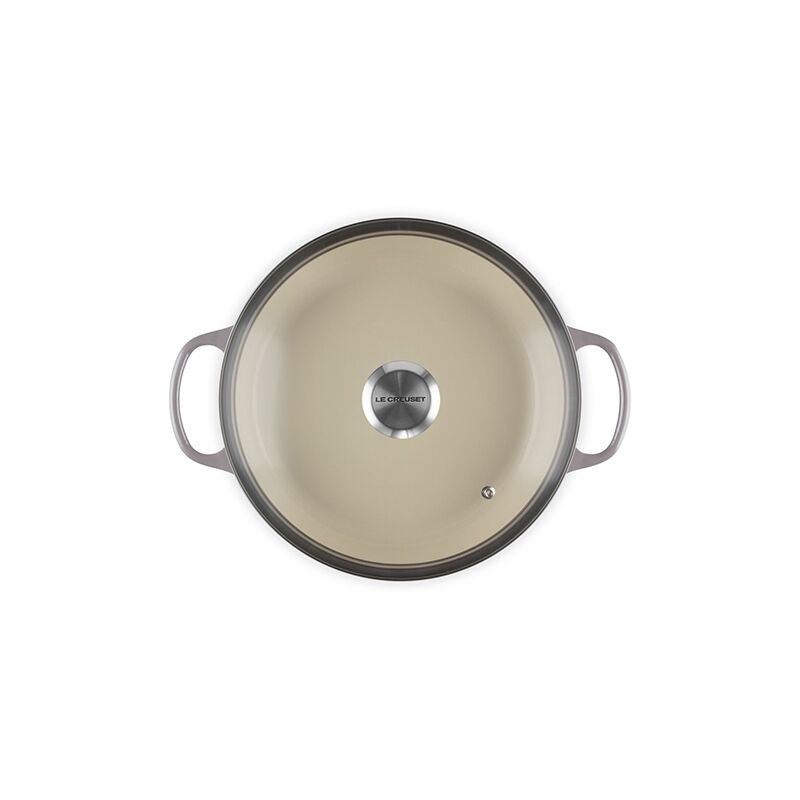 Enameled Cast Iron Signature Round Braiser with Glass Lid - Image 5