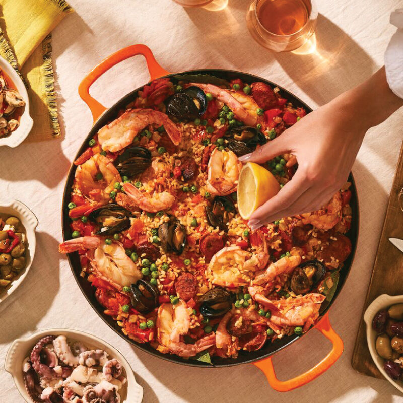 Traditional Round Paella Pan - Image 2