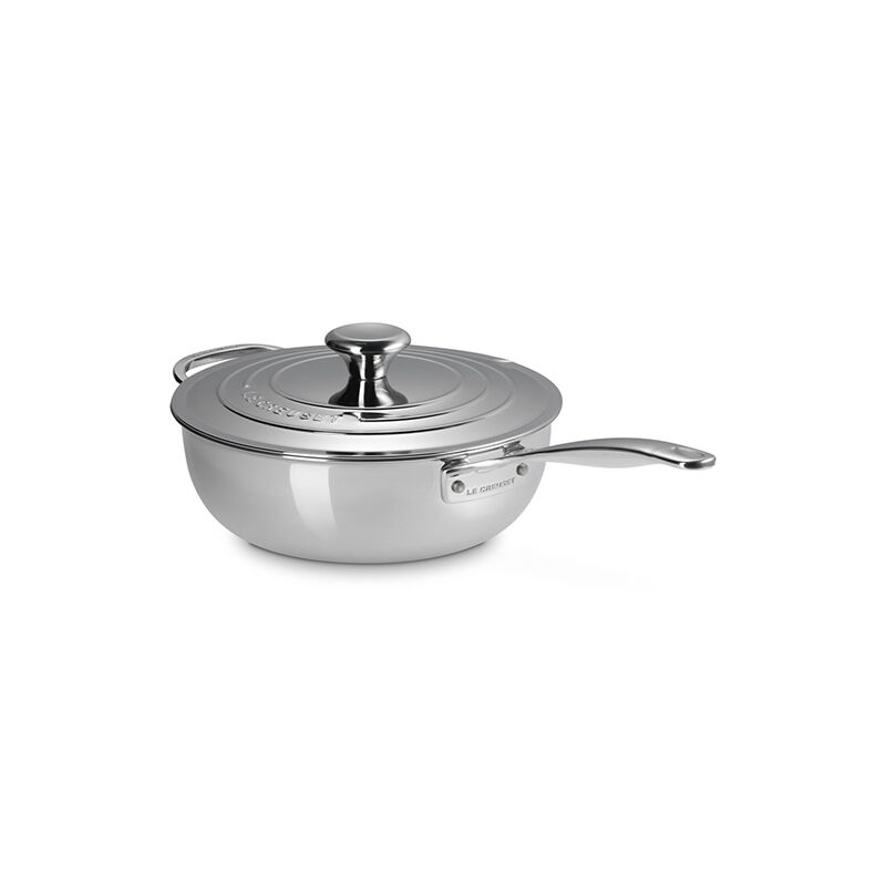 Signature Stainless Steel Non-stick Saucier Pan - Image 3