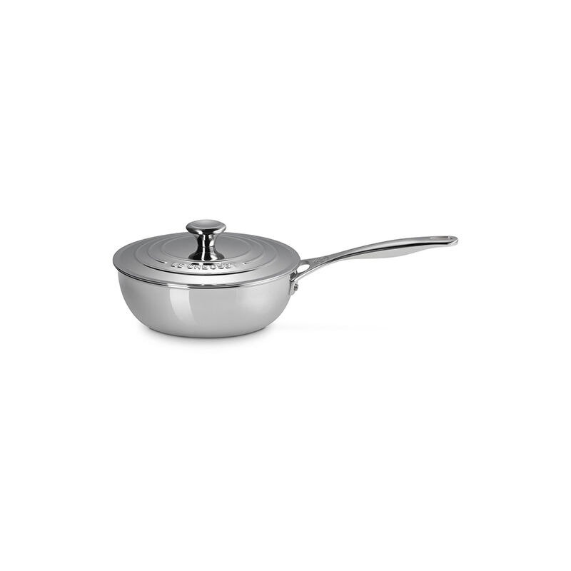 Signature Stainless Steel Saucier Pan - Image 4