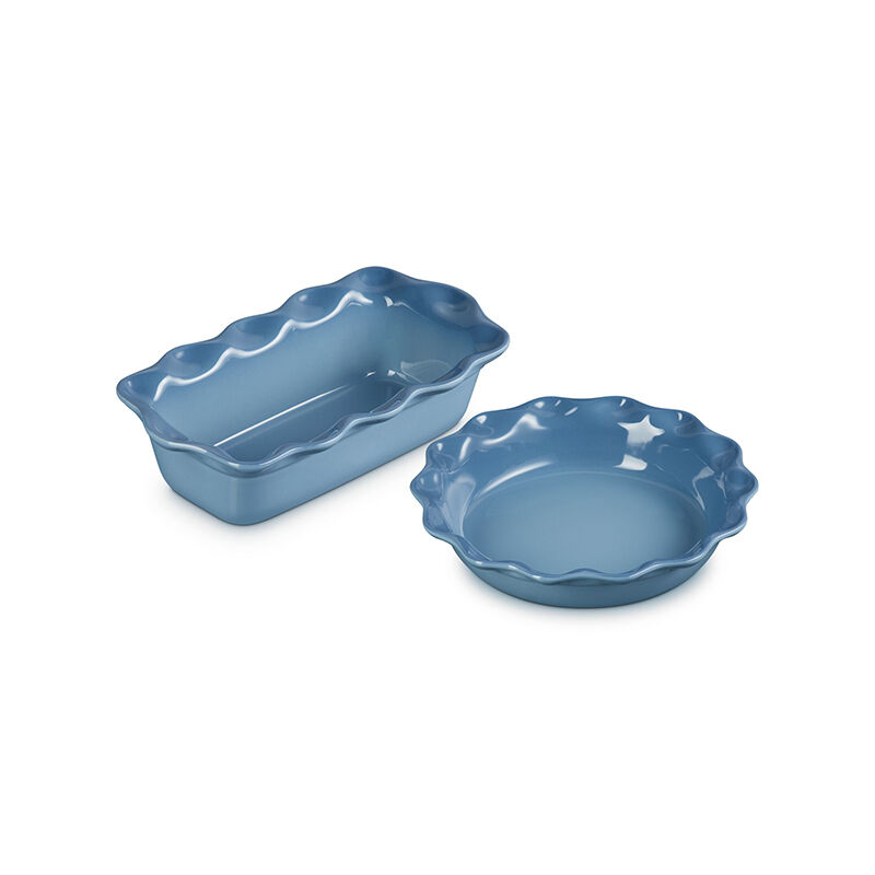 Heritage Pie Dish and Fluted Loaf Pan Set - Image 2