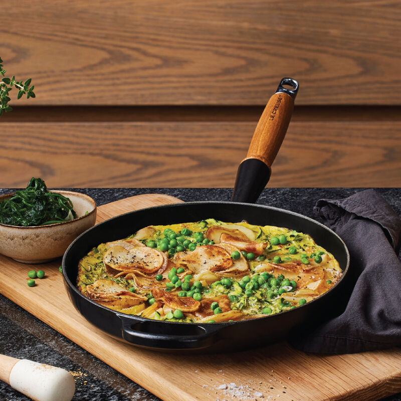 Alpine Wood Handle Fry Pan - Image 3