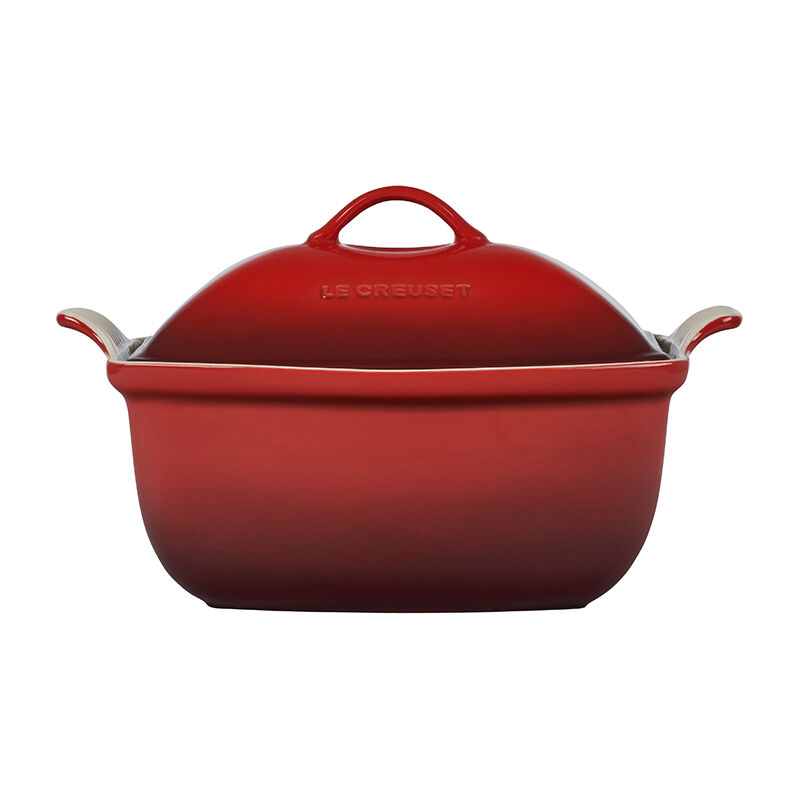 Heritage Deep Covered Rectangular Baker