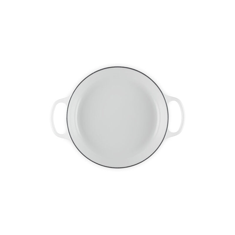 Enameled Cast Iron Signature Round Braiser with Glass Lid - Image 4