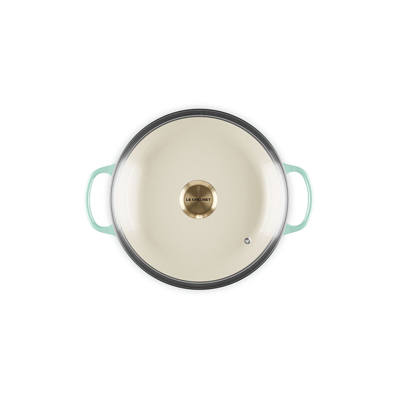 Enameled Cast Iron Signature Round Braiser with Glass Lid - Image 5