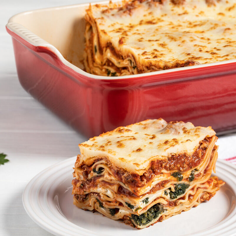 Heritage Deep Rectangular Lasagna Dish - Image 2
